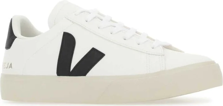 White Chromefree Leather Campo Sneakers - Image 2