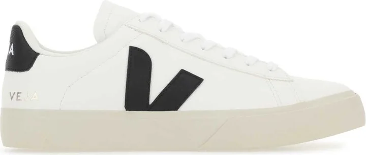White Chromefree Leather Campo Sneakers