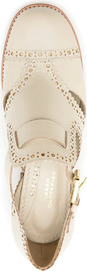 White City cut-out pumps - Image 4