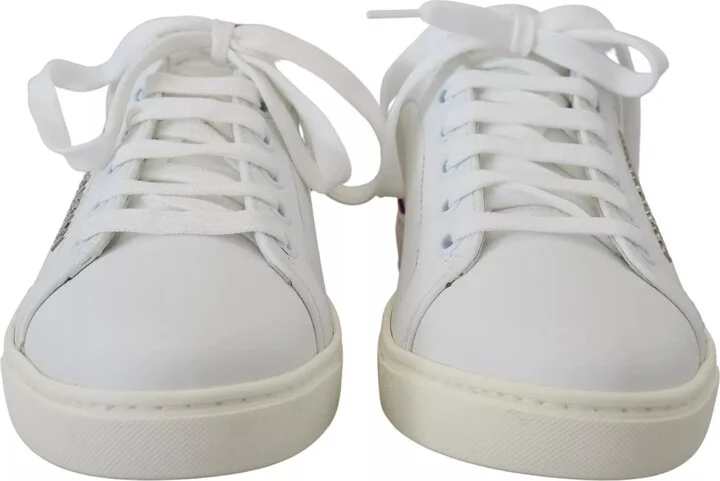 White Classic Sneakers Women Leather Women's Shoes (Pre-Owned) - Image 2