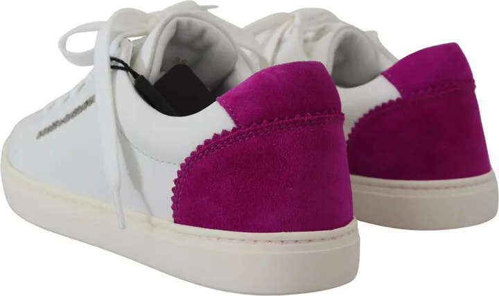 White Classic Sneakers Women Leather Women's Shoes (Pre-Owned) - Image 4