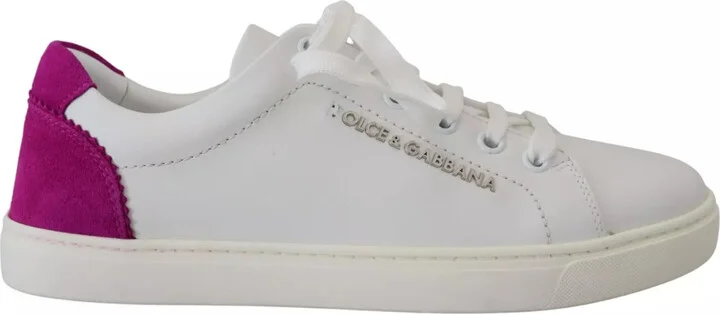 White Classic Sneakers Women Leather Women's Shoes (Pre-Owned)