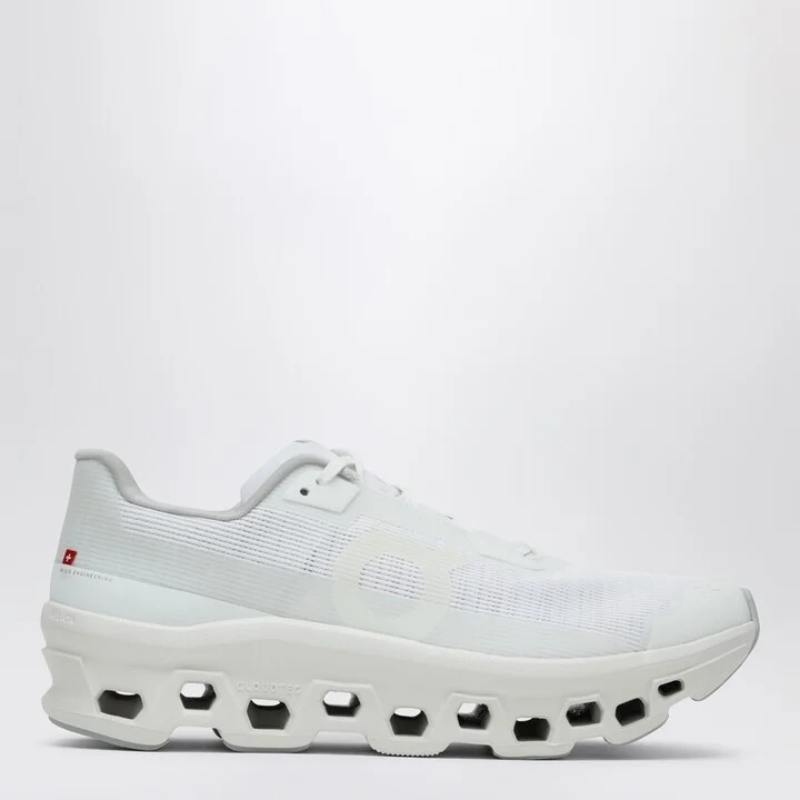 White Cloudmonster low-top sneaker