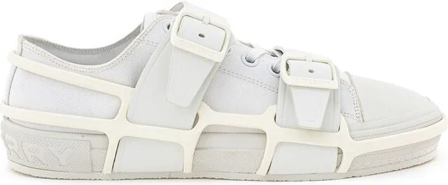 White Cotton Men's Sneaker