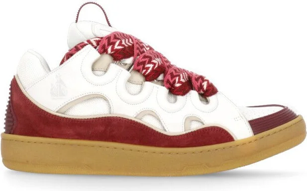 White Curb Sneakers