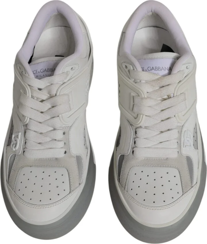 White DG Logo CUSTOM 2.Zero Sneakers Men's Shoes - Image 3