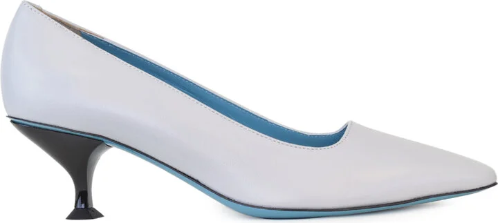 White Divina Pump Ice Parmasoft