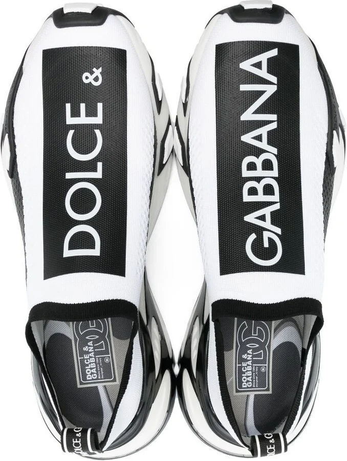 White Fast Slip-On Sneakers - Image 4