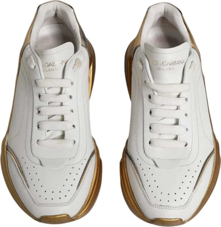 White Gold Daymaster Low Top Sneakers Women's Shoes (Pre-Owned) - Image 3