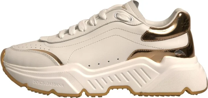 White Gold Daymaster Low Top Sneakers Women's Shoes (Pre-Owned) - Image 6