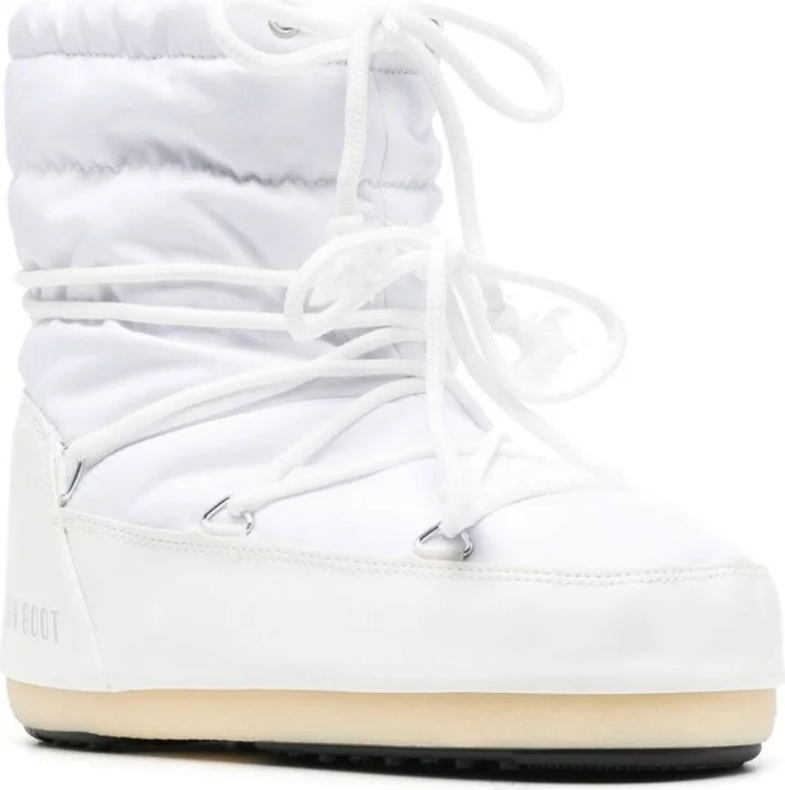 White Icon Light Low Nylon Boots - Image 2