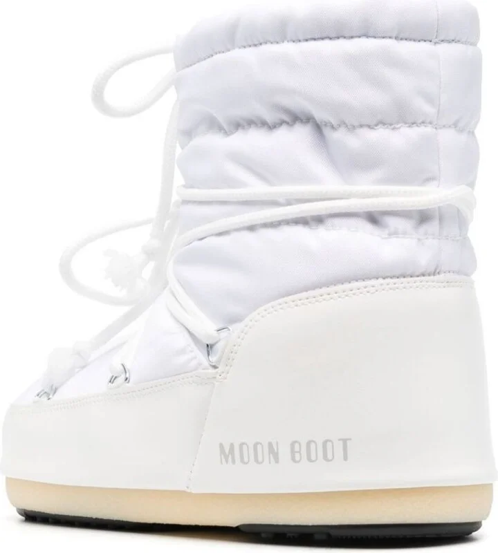 White Icon Light Low Nylon Boots - Image 3