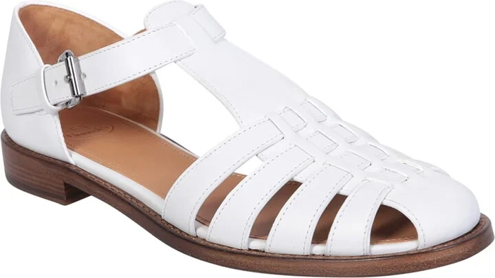 White Kelsey Sandals - Image 2