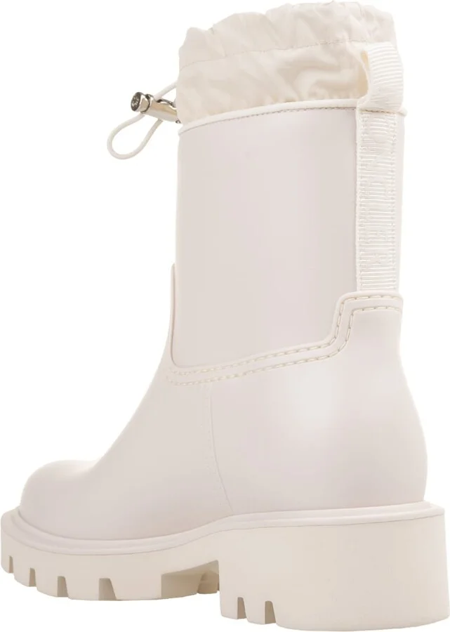 White Kicktream Rain Ankle Boots - Image 3