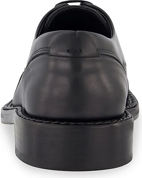 White Label Cap Toe Leather Derby Shoes - Image 4