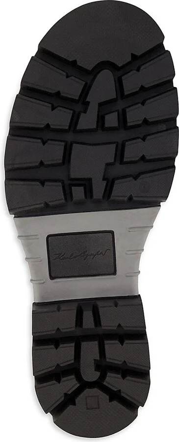 White Label Leather Combat Boots - Image 5