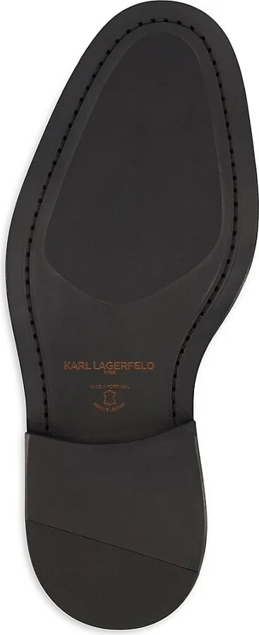 White Label Leather Double Monk Strap Shoes - Image 3