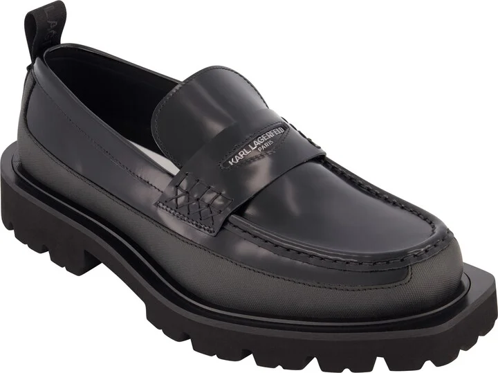 White Label Lug Sole Penny Loafer