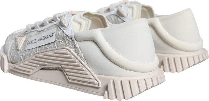 White Lace NS1 Low Top Sneaker Sports Women's Shoes (Pre-Owned) - Image 4
