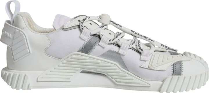 White Lace Up Low Top NS1 Sneakers Men's Shoes