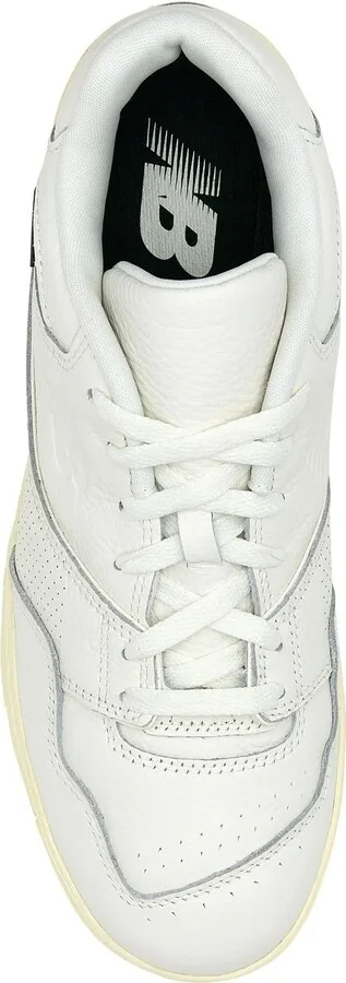 White Leather 550 Sneakers - Image 4