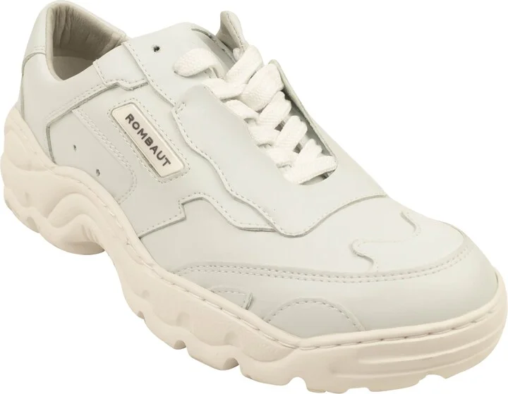White Leather Boccaccio Low Sneakers