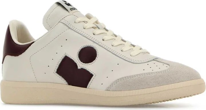 White Leather Bryce Sneakers - Image 2
