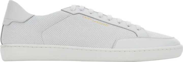 White Leather Court Classic Sl/10 Sneakers - Image 3
