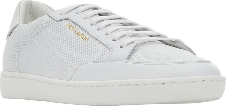 White Leather Court Classic Sl/10 Sneakers