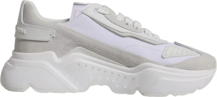White Leather Daymaster Low Top Sneakers Men's Shoes (Pre-Owned)