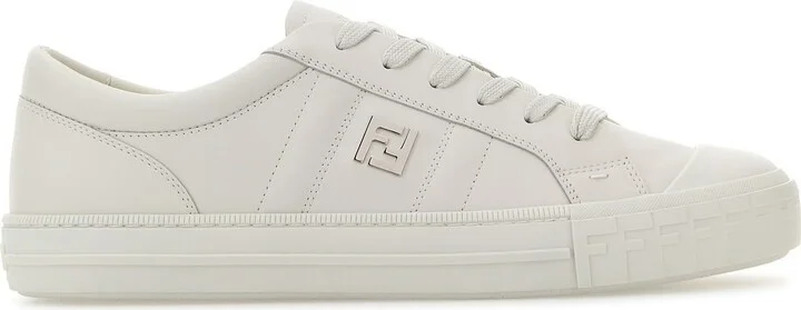 White leather Domino sneakers