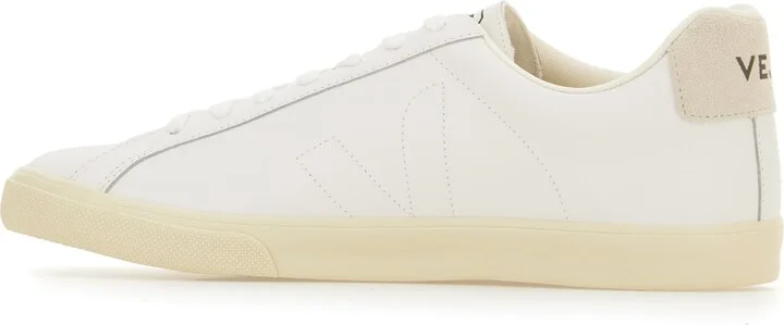 White Leather Esplar Sneakers - Image 3