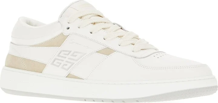 White Leather G Move Sneakers - Image 2