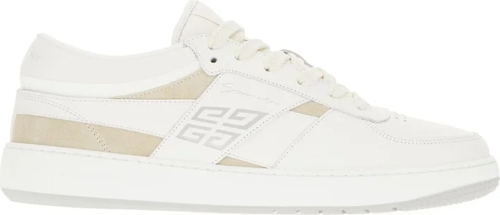 White Leather G Move Sneakers
