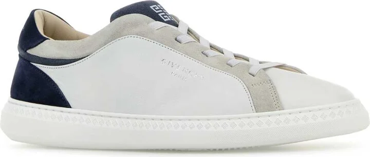 White Leather G Set Sneakers - Image 2