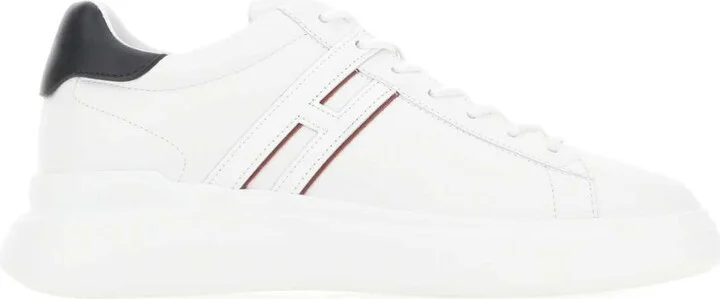 White Leather H580 Sneakers