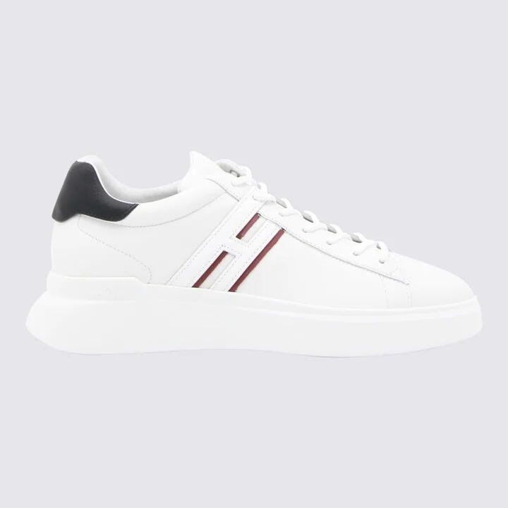 White Leather H580 Sneakers