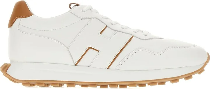White Leather H601 Sneakers