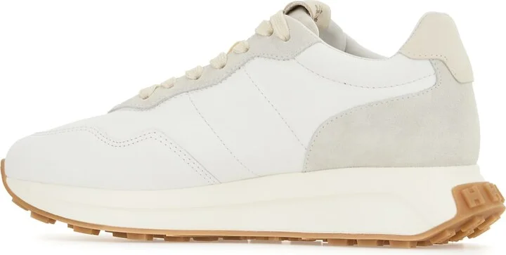 White Leather H641 Sneakers - Image 3