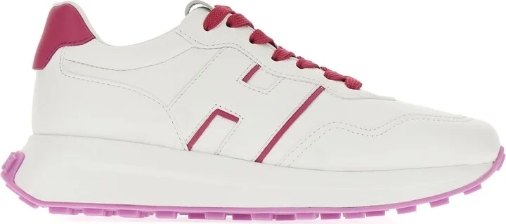 White Leather H641 Sneakers