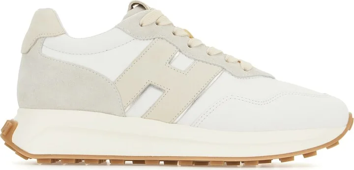White Leather H641 Sneakers