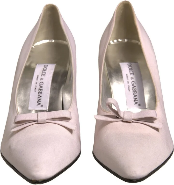 White Leather High Heels Women Pumps Women's Shoes (Pre-Owned) - Image 2