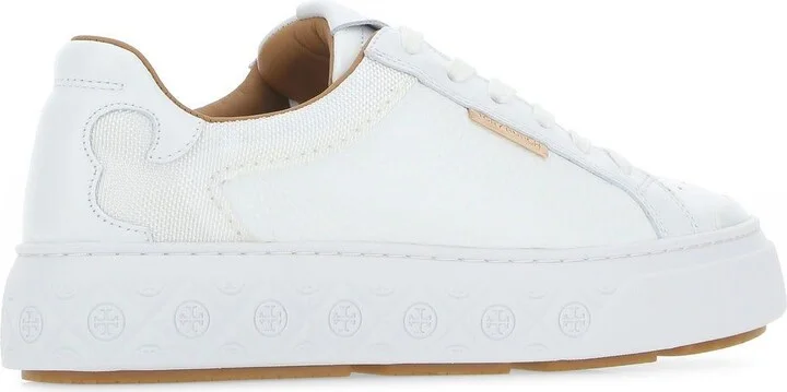 White Leather Ladybug Sneakers - Image 3