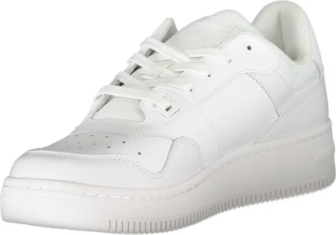 White Leather Men Men's Sneaker - Image 3