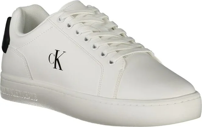 White Leather Men Men's Sneaker - Image 2
