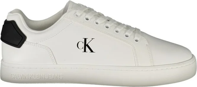 White Leather Men Men's Sneaker