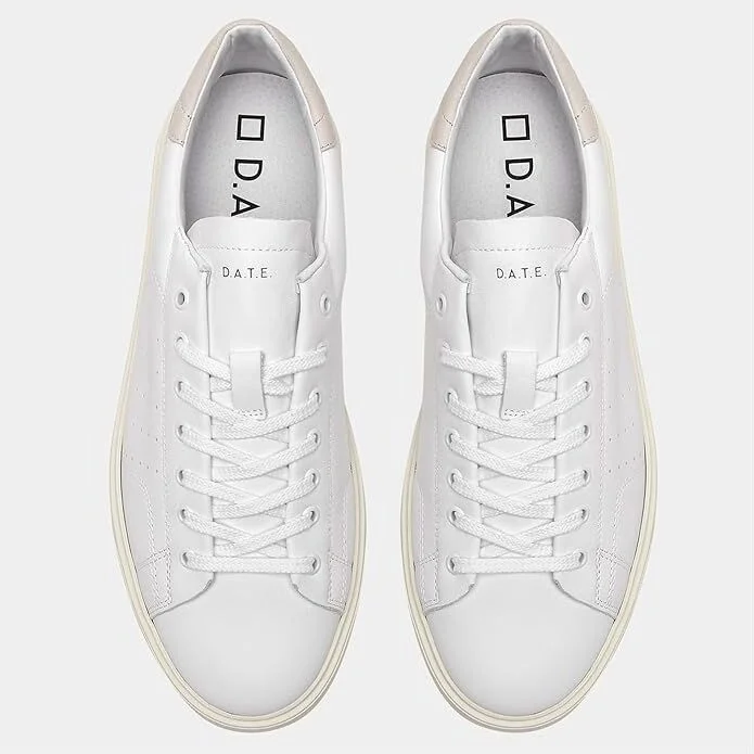 White Leather Men's Sneaker - Image 4