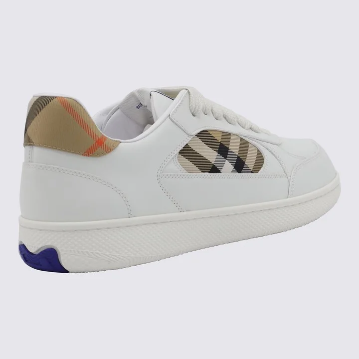 White Leather Mf Terrace Mix Sneakers - Image 3