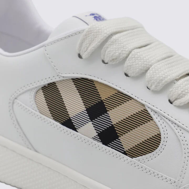 White Leather Mf Terrace Mix Sneakers - Image 4