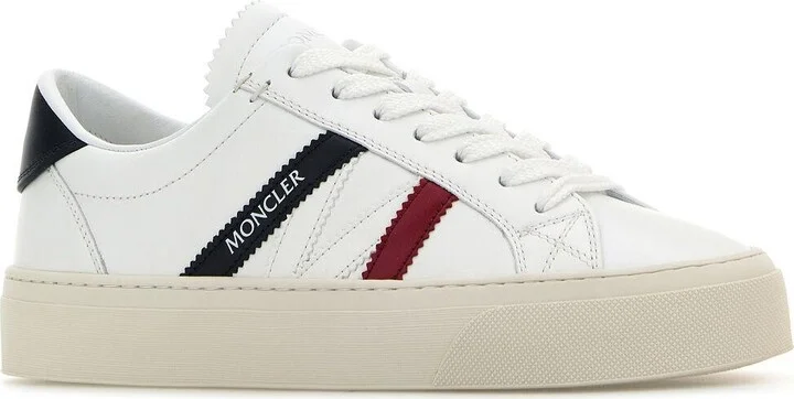 White Leather Monaco 2 Sneakers - Image 2